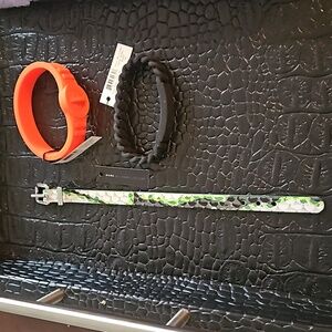 Marc by Marc Jacob silicone bracelets. ALL 3 in bundle.  NWT.